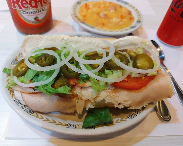 Turkey Sub with Jalapeno